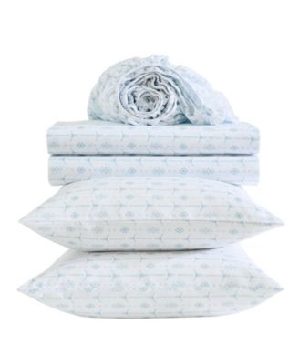 Steer Head Stripe Microfiber 3-Pc. Sheet Set, Twin XL