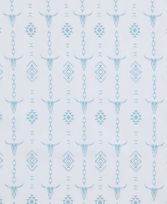 Steer Head Stripe Microfiber 4-Pc. Sheet Set, Queen