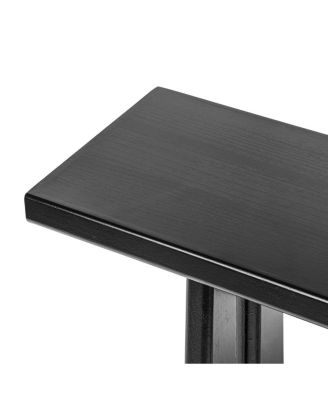 Elegant Console Table - Geometric Silhouette for Living Room