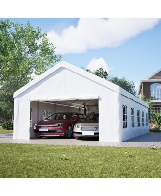 Carport Canopy 16x32 Heavy Duty Metal Carport Garage Outdoor Shelter