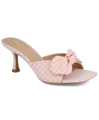 Women's Elyzza Bow Kitten Heel Dress Sandals