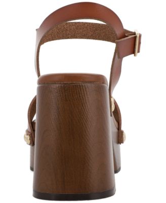 Women's Electrah Flared Block Heel Platform Sandals