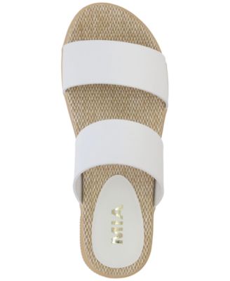 Women's Saige Double Band Platform Slide Sandals