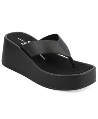 Women's Niccola Platform Wedge Thong Sandals