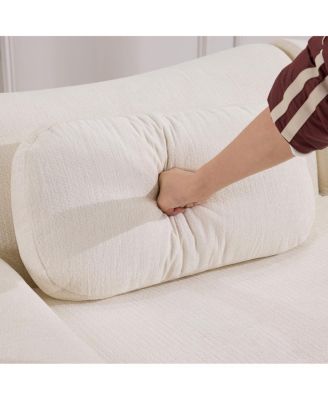 Streamdale Modular Combination Armchair, Bamboo Joint Shape, 3+1 Seater Chenille Deep-Seat