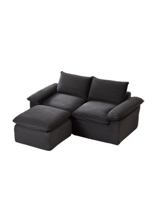 Streamdale Modern corduroy cloud sofa, freely combined, comfortable sitting experience