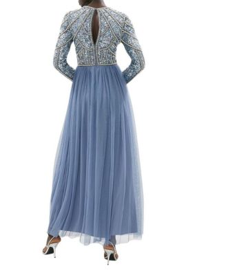 Women's Tulle Skirt Maxi Bridesmaid Dress