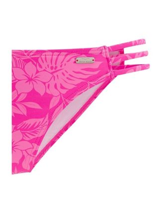 Women's Tropical Strappy Bikini Swimsuit Bottom