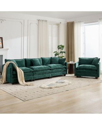 Cloud Couch: Skin-friendly Chenille, Cloud-like Comfort, Modular Design