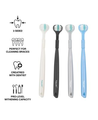  3D Advanced Tech 360degree(s) Full Coverage Toothbrush Set (4-Pack)