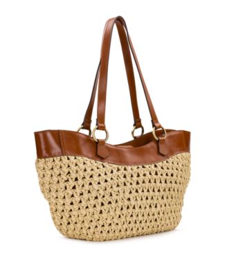 Meudon Large Woven Straw Tote Bag