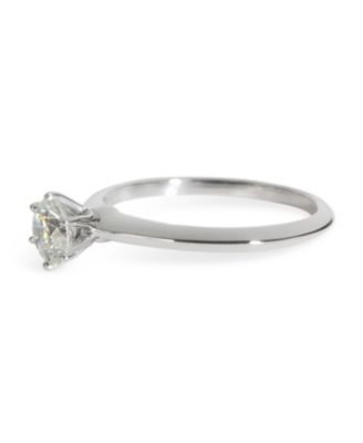 0.76 ct Round Brilliant Diamond Engagement Ring
