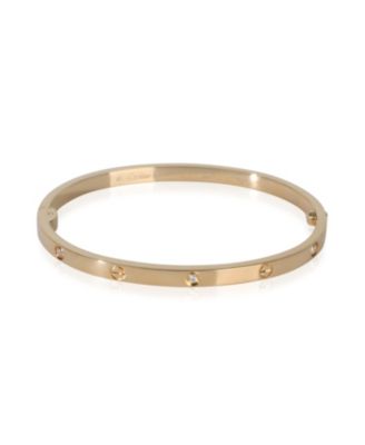 Yellow Gold Diamond Small Model Love Bracelet