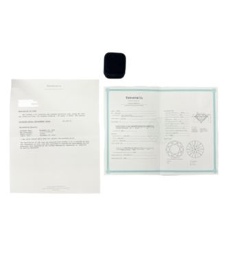 Solitaire Engagement Ring in Platinum F VS2 1.00 CTW