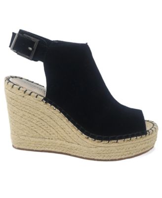 Women's Olivia Espadrille Peep-Toe Wedge Sandals