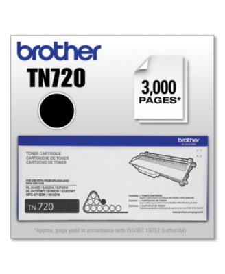 TN720 Standard Yield Toner, 3000 Page Yield