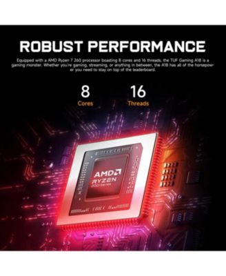 TUF A18 18" Traditional Laptop AMD Ryzen 7 64GB RAM NVIDIA GeForce RTX 5070 2TB SSD Storage Windows 11 Pro 240Hz