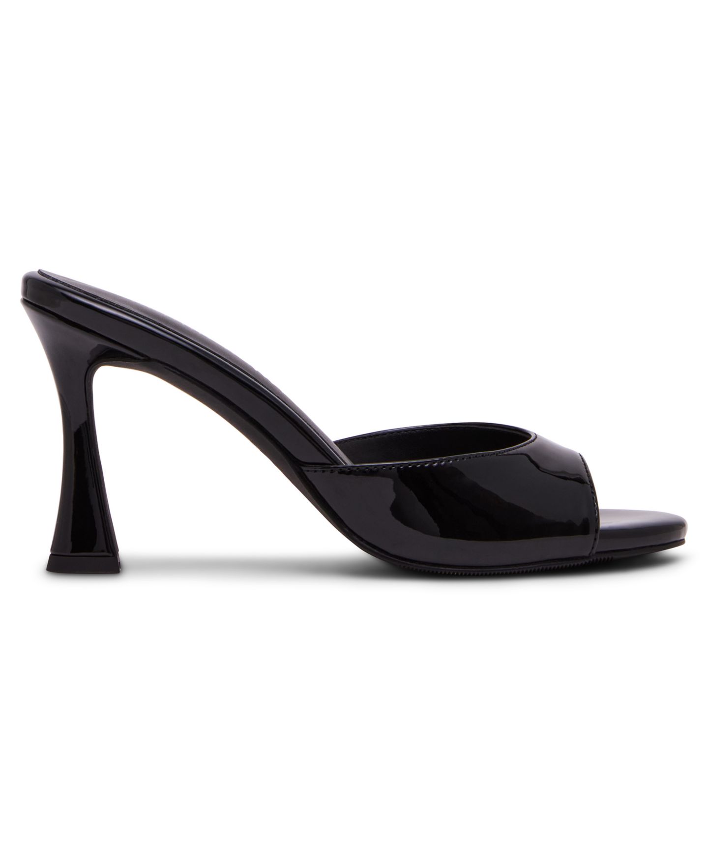 Женские сандалии Madden Girl Gibson High-Heel Slip-On, цвет: Чёрный лаковый — фото 2