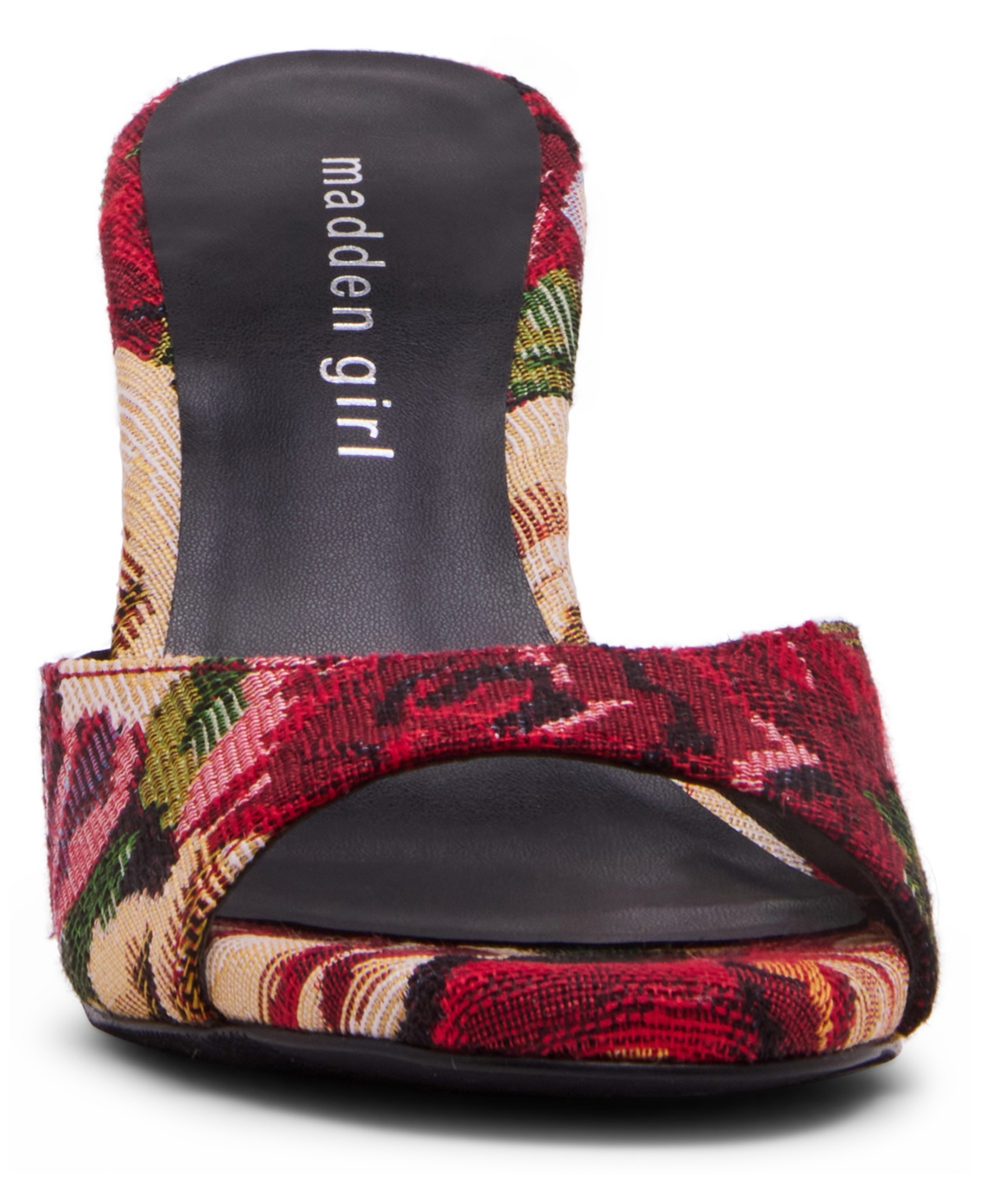 Madden Girl Women's Gibson High-Heel Slip-On Sandals