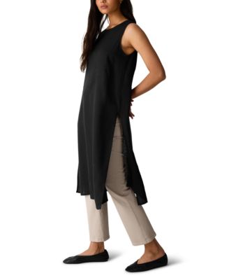 Women's & Plus Size Round Neck Tunic Top