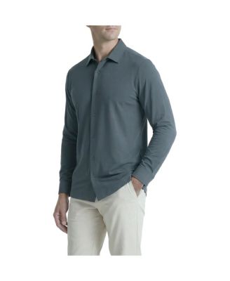Men's Office-Leisure Collection Cool Tech Seamless Long Sleeve Shirt