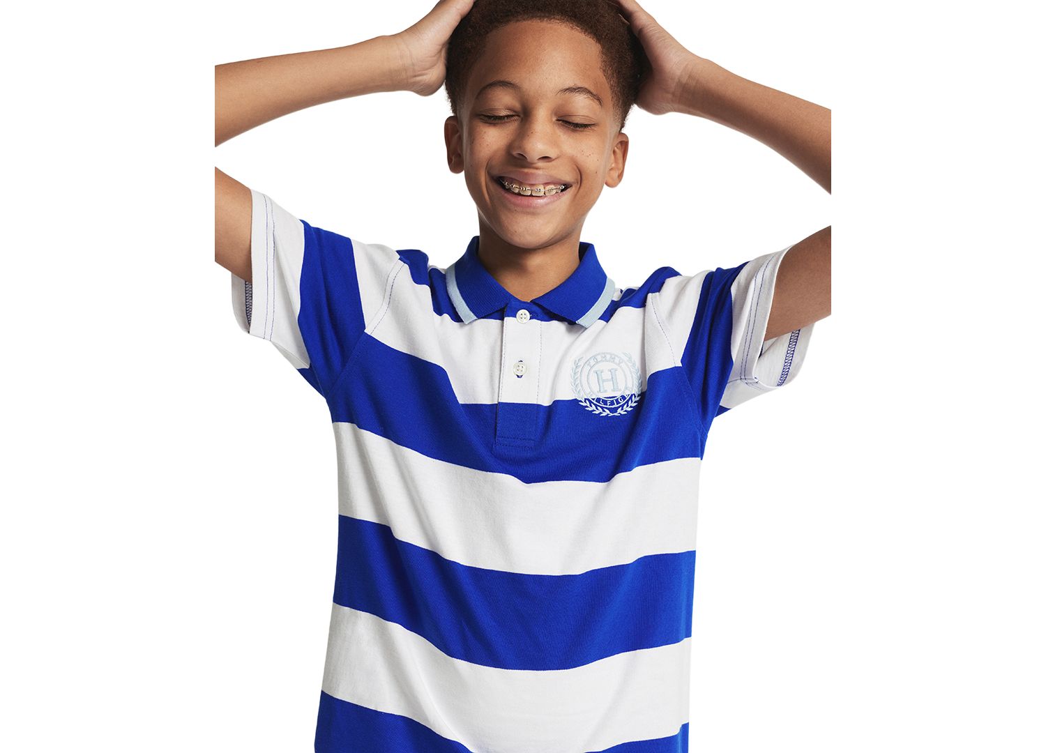 Boys' 8-20 Mariner Stripe Polo Shirt
