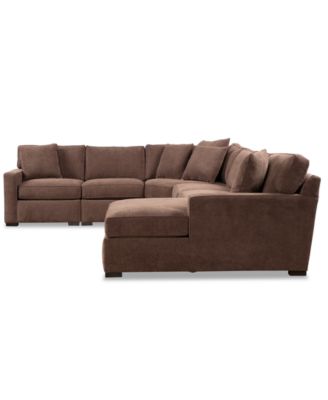 Radley 5-Pc. Fabric Chaise Sectional Sofa