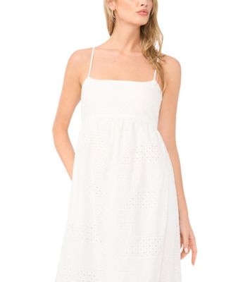 Women's Square Neck Sweep Maxi Dress