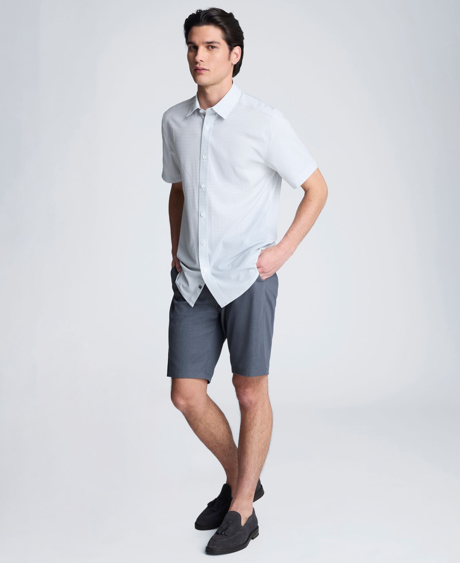 Men's Slim Fit Button-Down Shirt