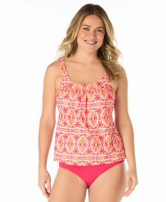 Women's Scoop Neck Pull-On Ultra Fit Tankini Top