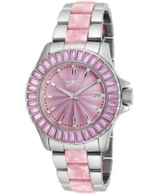 Women's 18875 Angel Quartz Pink Dial Watch