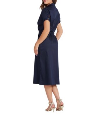 Women's BISHOP + YOUNG Lauren Button Front Shirt Dress