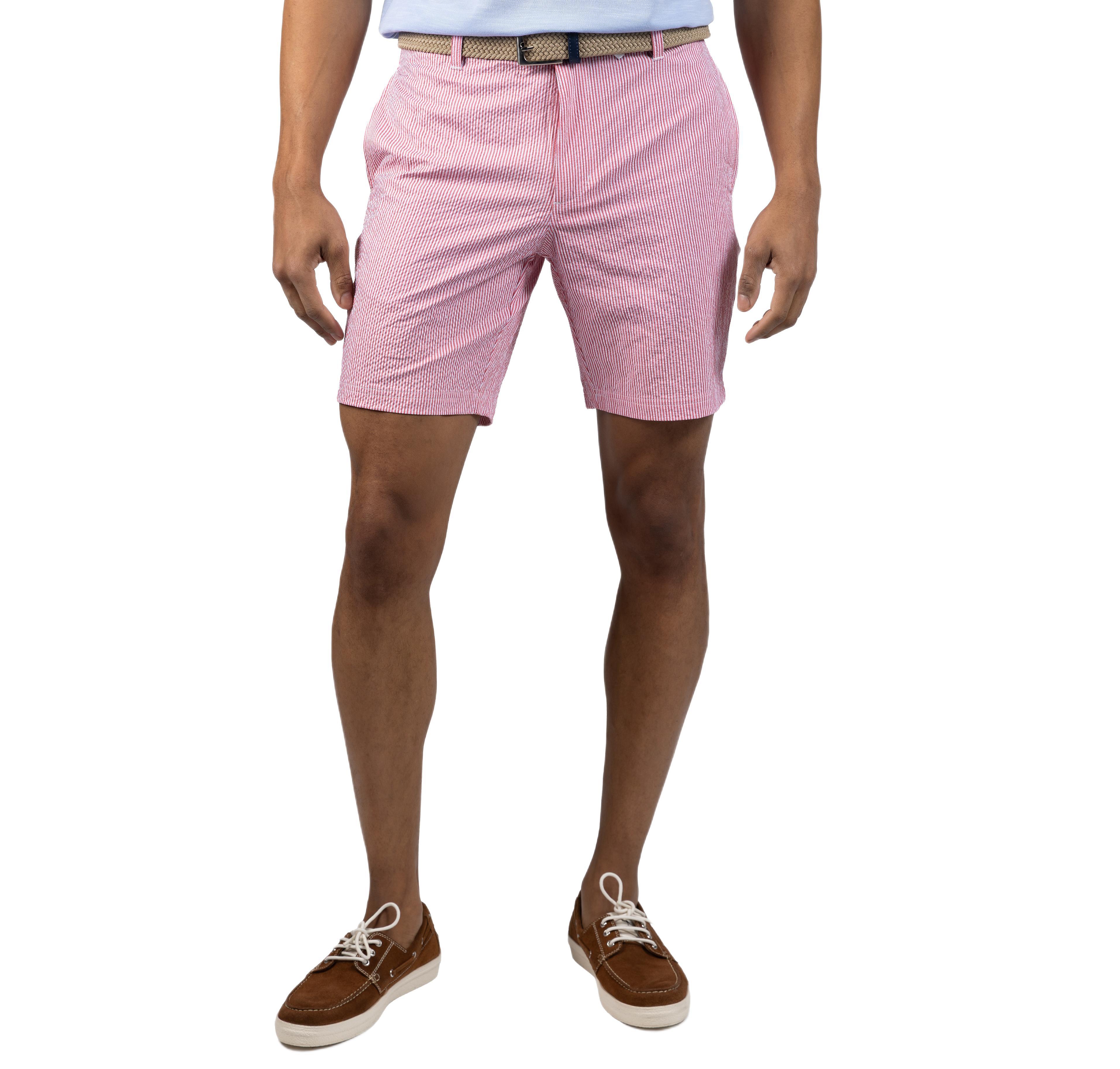 Tailorbyrd Men's Seersucker Stripe Short