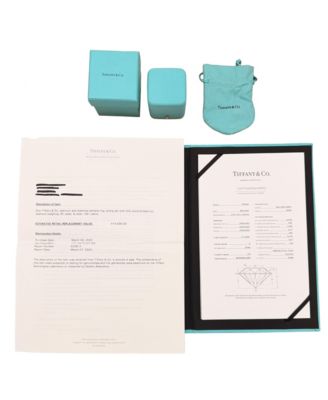 0.91 ct Round Brilliant Diamond Engagement Ring