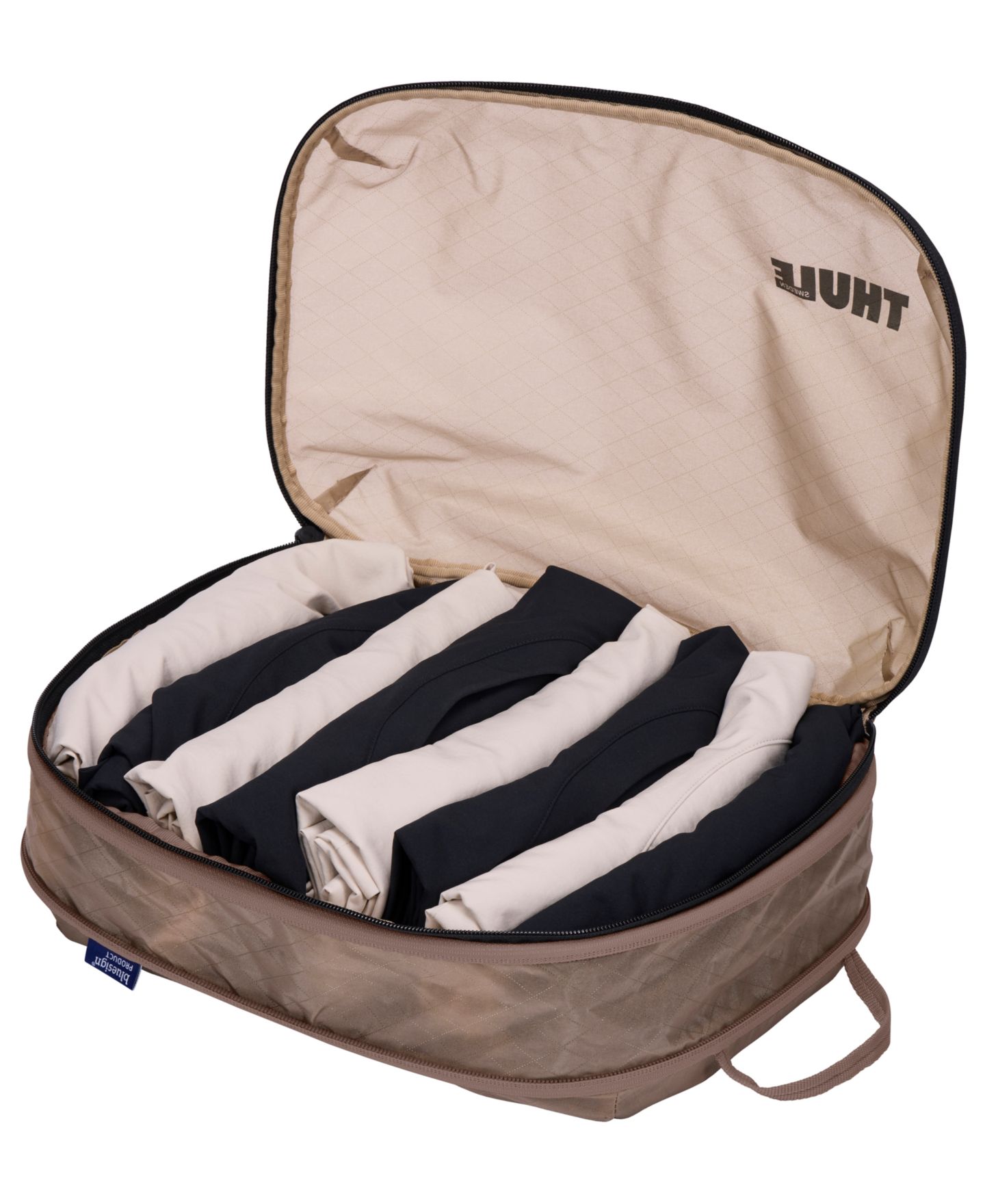 Сумки Thule Compression Packing Cube Set, 2-Pack, цвет: Бежевый — фото 3