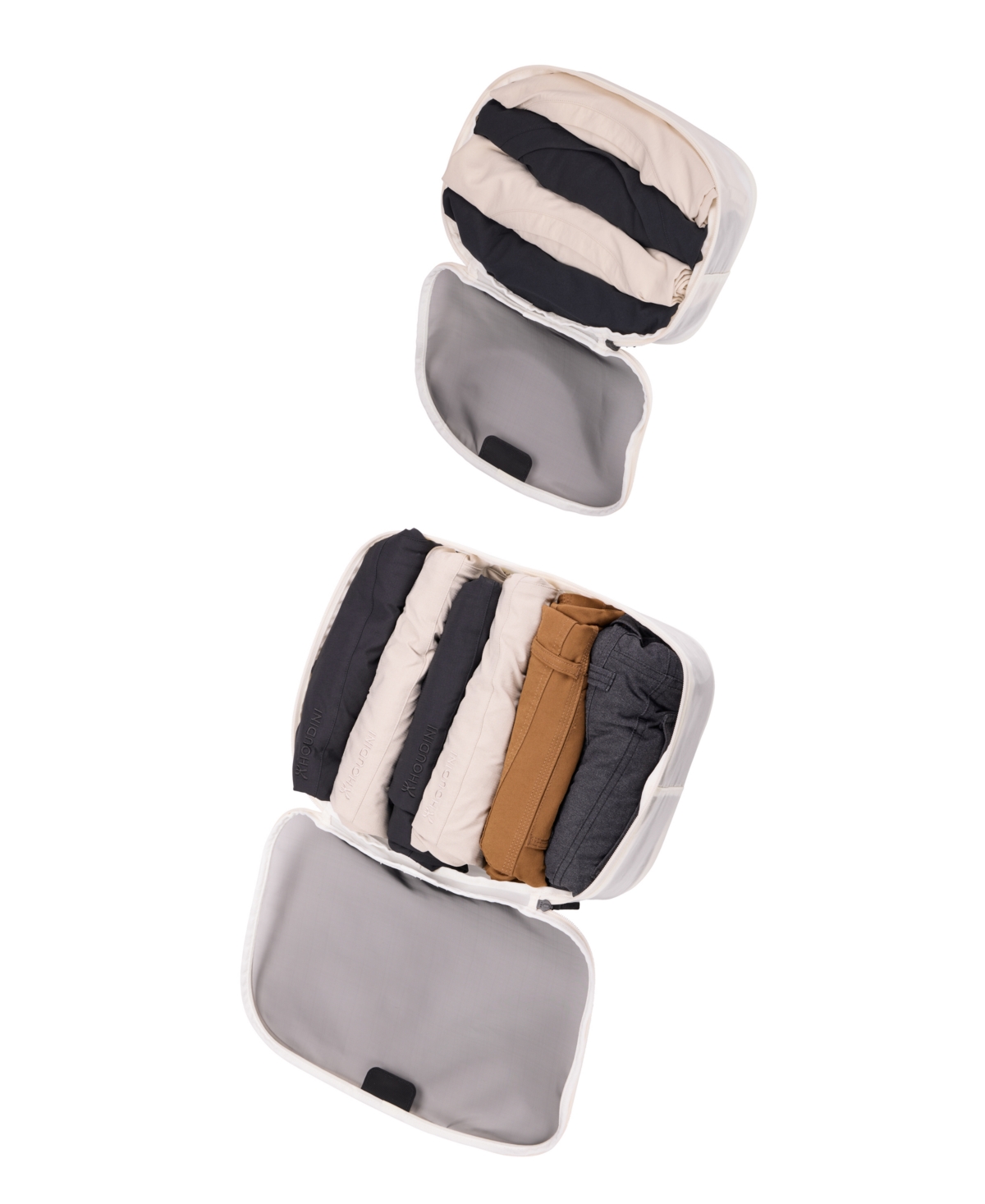 Thule Compression Packing Cube Set, 2-pack In White