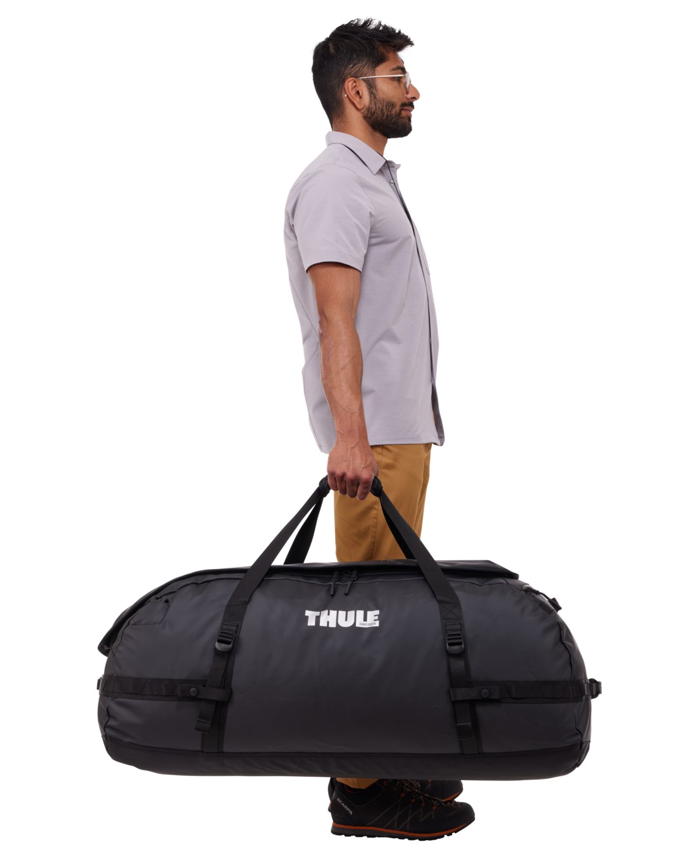 Сумка Thule Chasm Large Duffel, цвет: Чёрный — фото 12