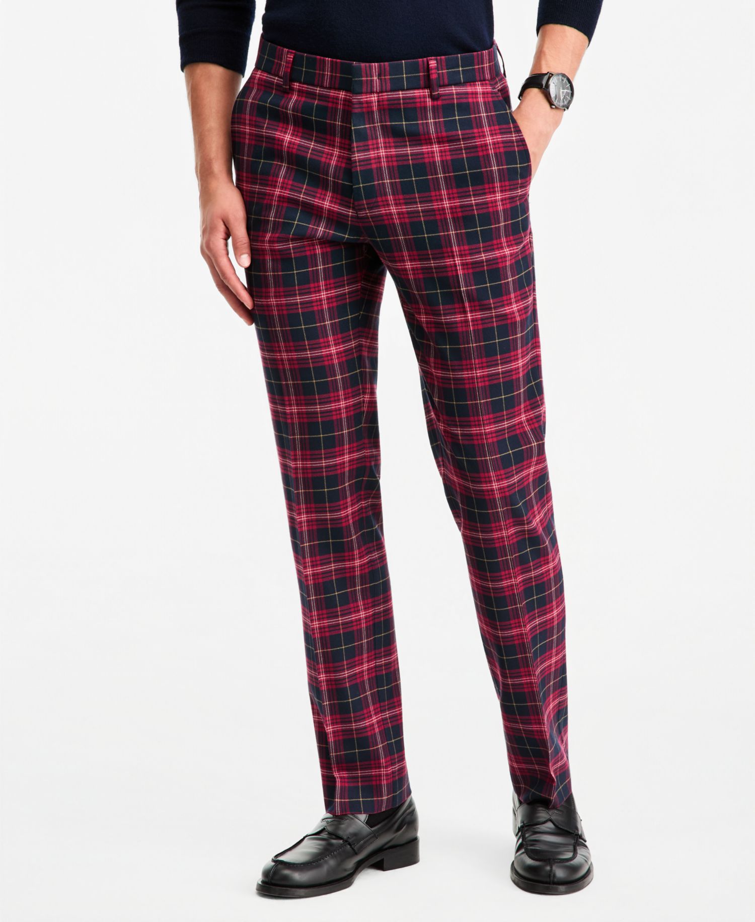 Men's Modern-Fit Pattern Pants