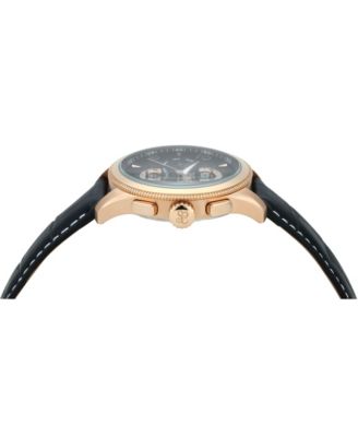 S.Coiffman Men's SC0111 Heritage Quartz Black Dial Watch