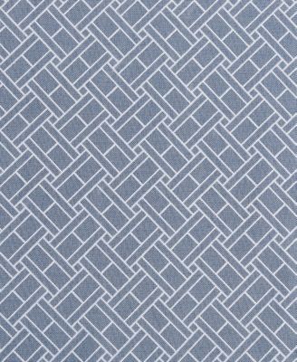 Trellis Flag Cotton Reversible 3-Pc. Duvet Cover Set, King