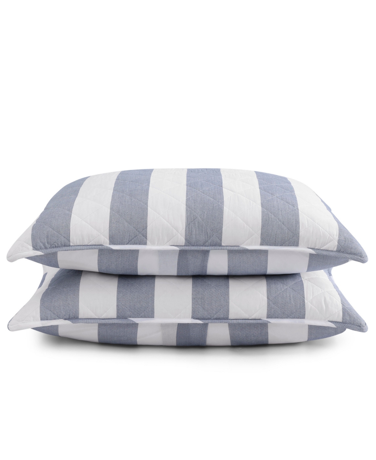 Tommy Hilfiger Capri Stripe Cotton Reversible 3-Pc. Quilt Set