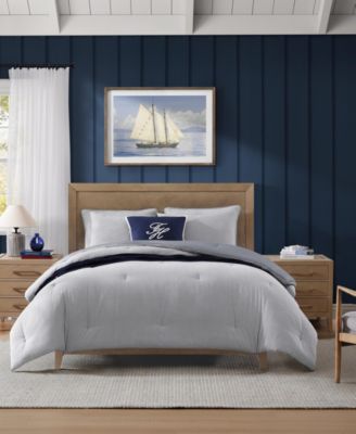 Tommy Sandbar Stripe Seersucker 2-Pc. Comforter Set, Twin