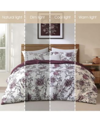Rita Floral 3-Pc. Comforter Set, King