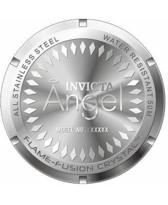 Women's 12551 Angel Quartz Chronograph Gold Dial Watch