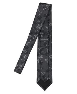 Men's Tonal Floral Slim Tie