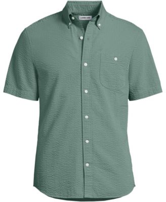 Men's Short Sleeve Seersucker Shirt