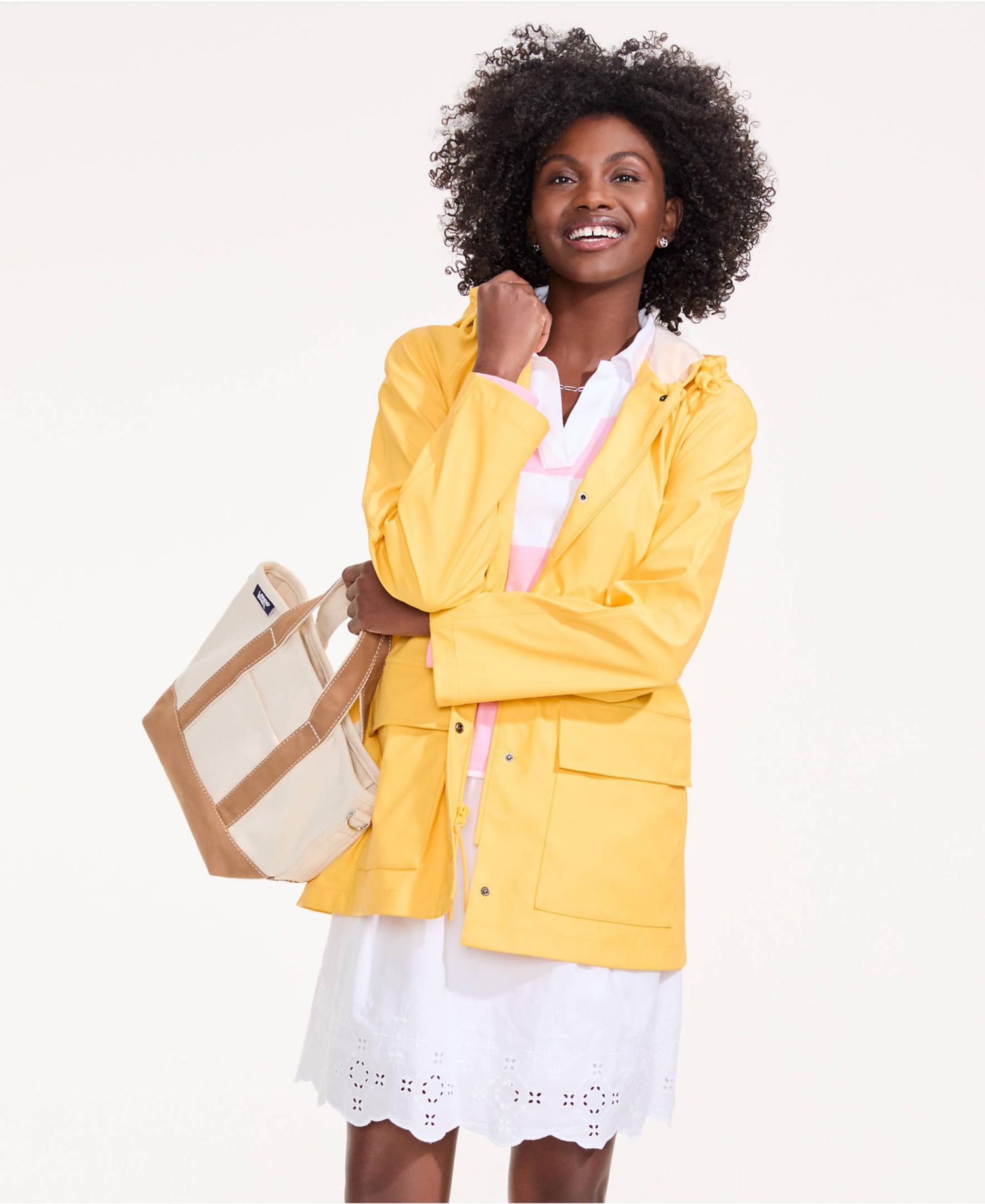Women's Petite Squall A-line Slicker Raincoat