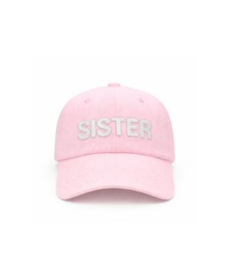 Baby Girls Sister Bow Baseball Hat