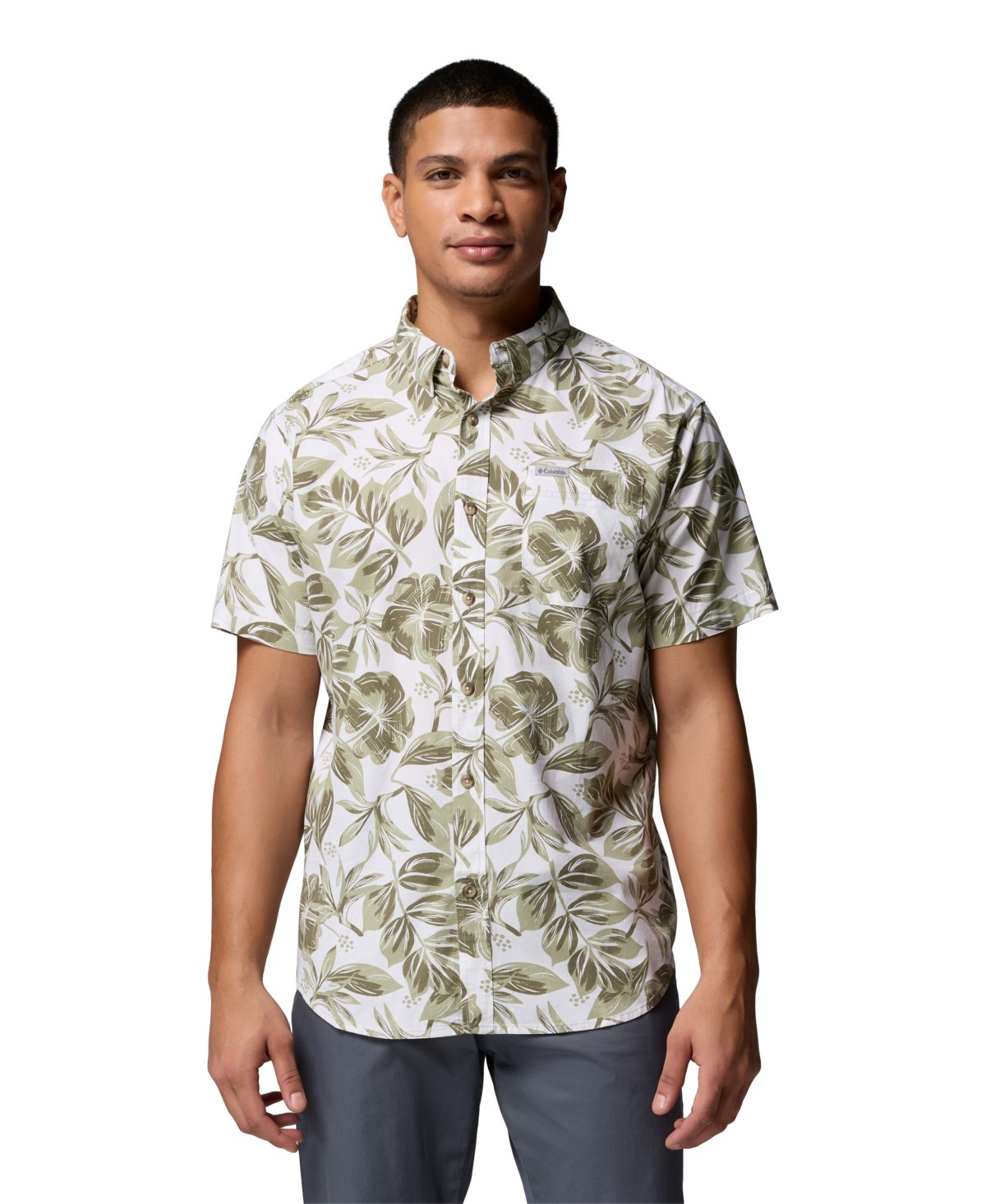 Мужские Columbia Men's Rapid Rivers Printed Shirt — фото 1