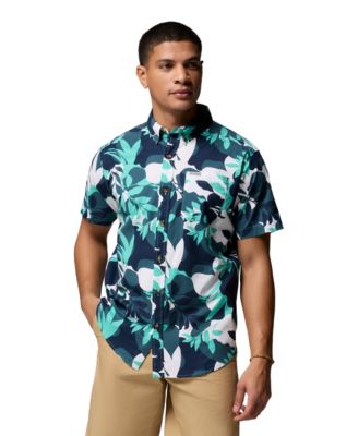 Men's Rapid Rivers Printed Short-Sleeve Shirt